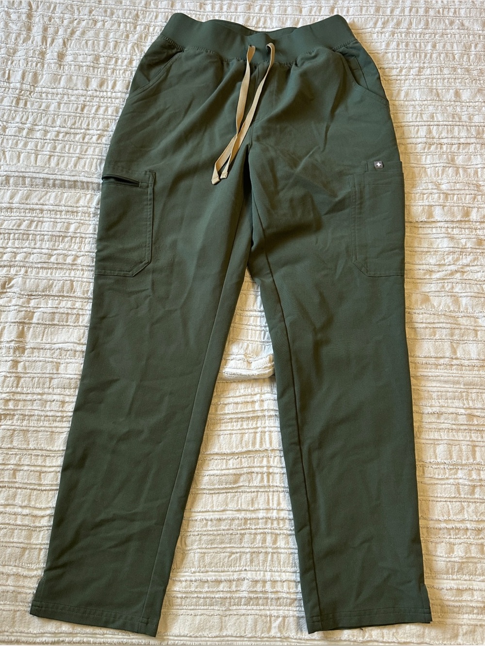 FIGS olive green scrub pants